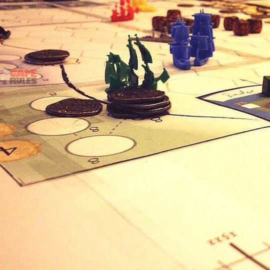 Board Game Seafall for 3-5 Players 12+ Years Old (EN) Plaid Hat