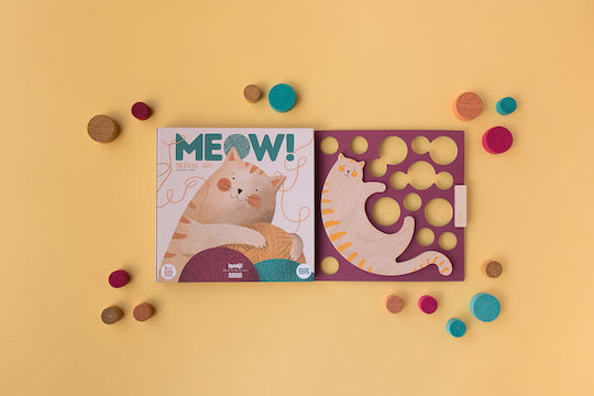 Board Game MEOW! Balancing Game for 1+ Players 3+ Years Old (EN) Londji