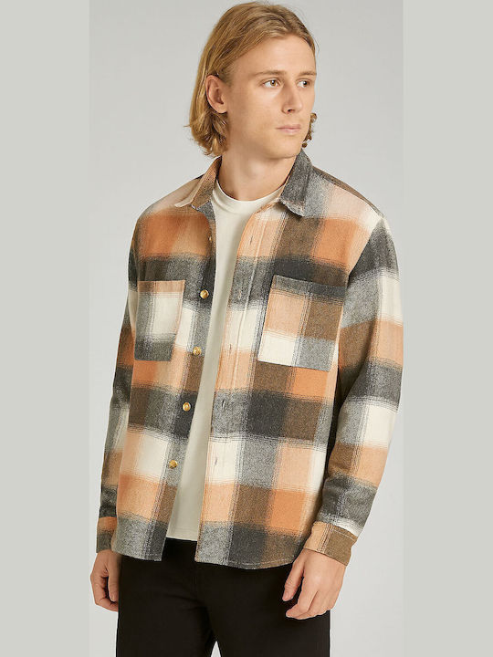Long-sleeved Shirt Checked Multicolour