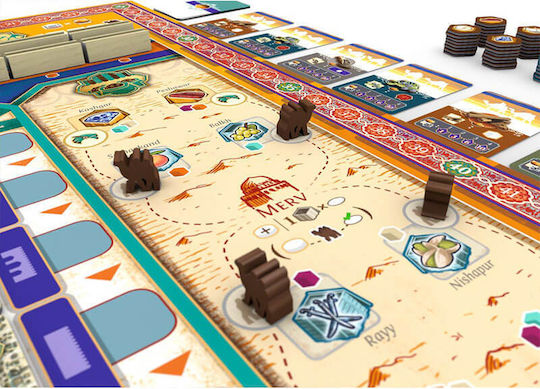 Board Game Merv: The Heart of the Silk Road for 1-4 Players 14+ Years Old (EN) Osprey Publishing