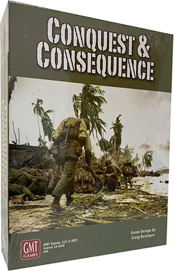 Board Game Conquest & Consequence for 2-3 Players 12+ Years Old (EN) GMT Games