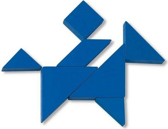Board Game Tangram 4 for 1 Player 7+ Years Old (EN) Cayro