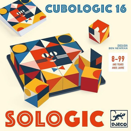 Επιτραπέζιο Παιχνίδι Cubologic για 1 Παίκτη 8+ Ετών Djeco