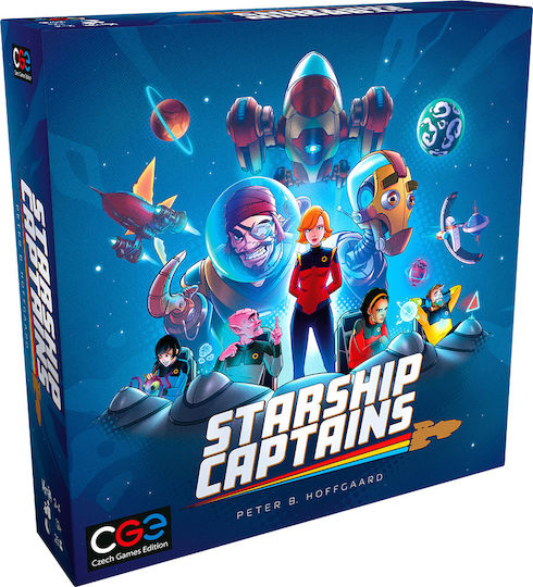 Board Game Starship Captains for 2-4 Players 12+ Years Old (EN) Czech Games Edition