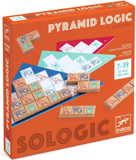 Brettspiel Λογικής Πυραμίδας für 1 Spieler 7+ Jahre (EN) Djeco