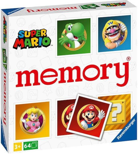 Board Game Super Mario Memory for 2-8 Players 3+ Years Old (EN) Ravensburger