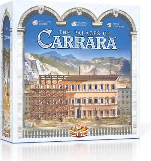 Board Game Palaces Carrara Second Edition for 2-4 Players 10+ Years Old (EN) Game Brewer