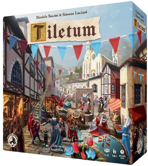Board Game Tiletum for 1-4 Players 14+ Years Old (EN) Board & Dice