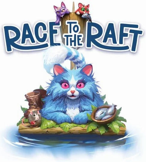 Board Game Race to the Raft for 1-4 Players 8+ Years Old (EN) The City of Kings