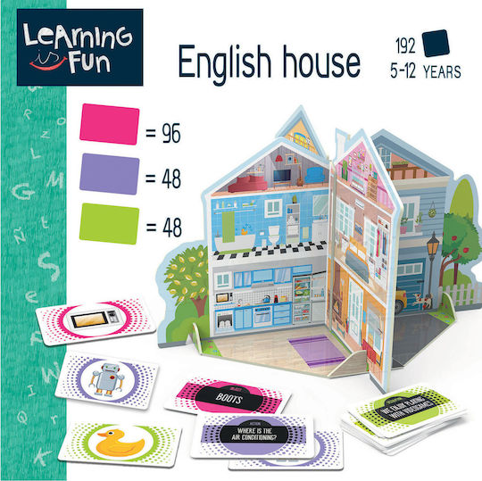 Board Game English House for 1+ Players 5+ Years Old (EN) Educa