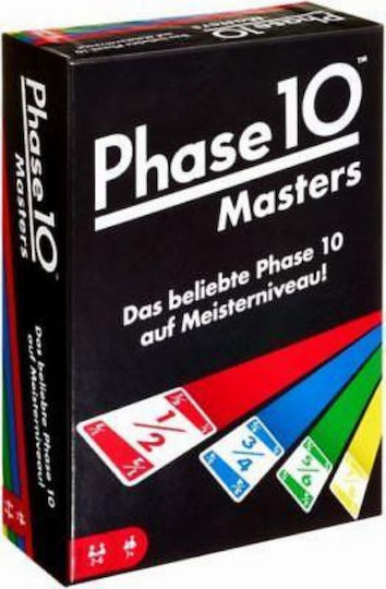 Επιτραπέζιο Παιχνίδι Phase 10 Masters για 2-6 Παίκτες 8+ Ετών (EN) Mattel