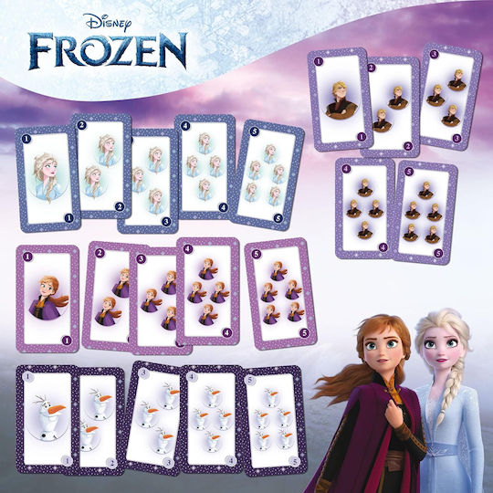 Επιτραπέζιο Παιχνίδι Frozen Cards για 2+ Παίκτες 4+ Ετών (EN) Lisciani Giochi