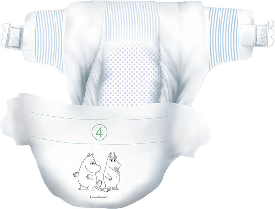 Moomin Baby Πάνες με Αυτοκόλλητο No. 4 για 7-14kg 42τμχ