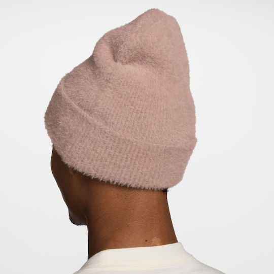 Peak Beanie Unisex Beanie Knitted in Pink color
