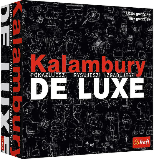 Επιτραπέζιο Παιχνίδι Kalambury de Luxe για 4+ Παίκτες 8+ Ετών (EN) Trefl