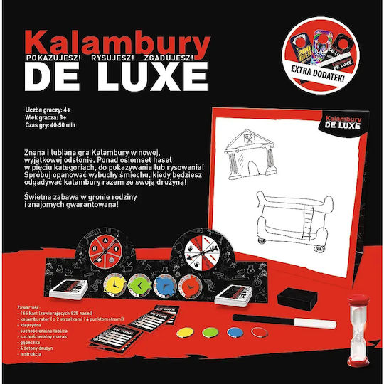 Επιτραπέζιο Παιχνίδι Kalambury de Luxe για 4+ Παίκτες 8+ Ετών (EN) Trefl