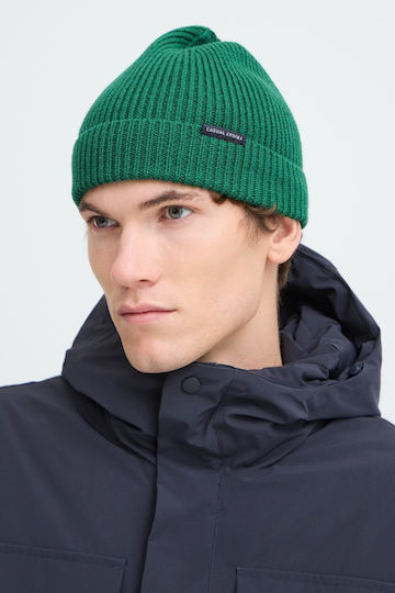 Beanie Unisex Beanie Knitted in Green color
