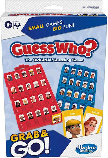 Настолна игра Guess Who? за 2 играчи 6+ години (EN) Hasbro