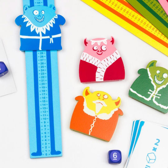 Joc de Societate Math Game pentru 2-4 Jucători 6+ Ani Chalk & Chuckles