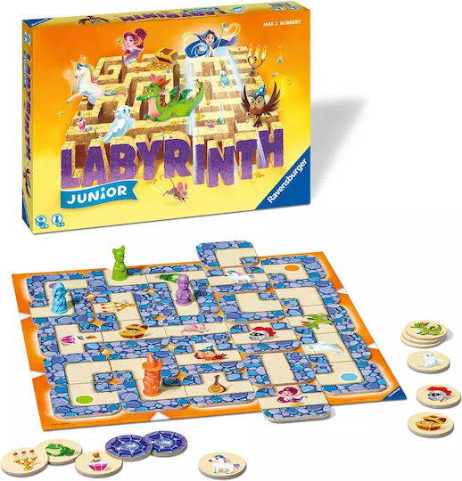 Board Game Labyrinth Junior for 2-4 Players 4+ Years Old (RO) Ravensburger