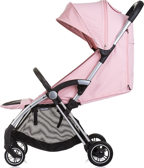 Chipolino Illusion Cărucior pentru Bebeluși Potrivit pentru Nou-născut Pink Marshmallow 8.5kg