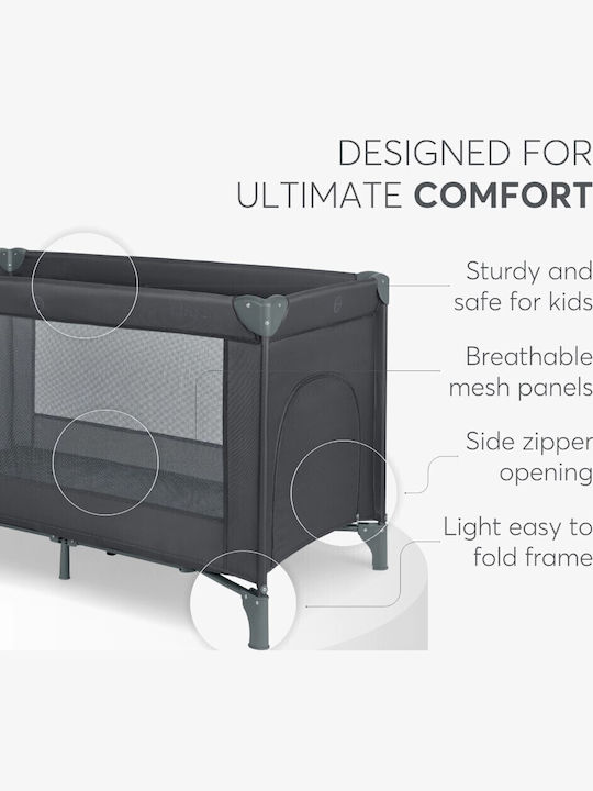 Kikka Boo So Gifted Playpen with Mattress Blue 60x120cm