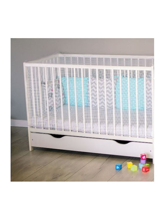 Akuku Mosquito Net Crib Tulle B03968 White