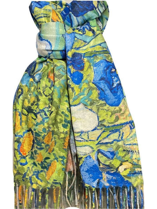 Damen Schal Blau