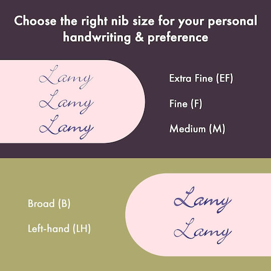 Lamy Safari Writing Pen Fine Black made of Plastic with Blue Ink