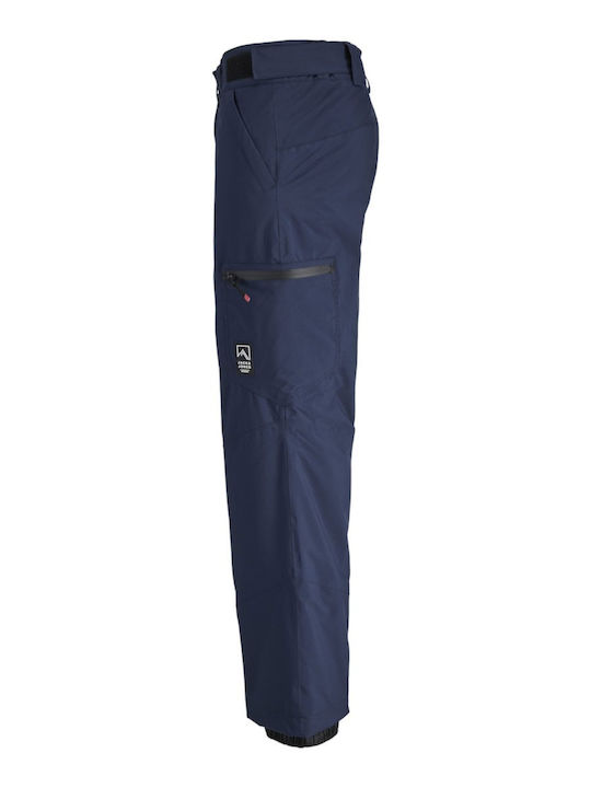 Jack & Jones 12284674 Ανδρικό Παντελόνι Σκι & Snowboard Μπλε