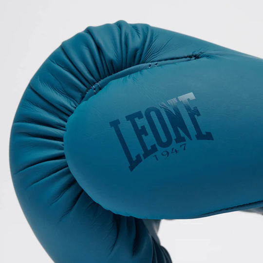 Leone 1947 Боксови Ръкавици от Синтетична Кожа за Състезание Син