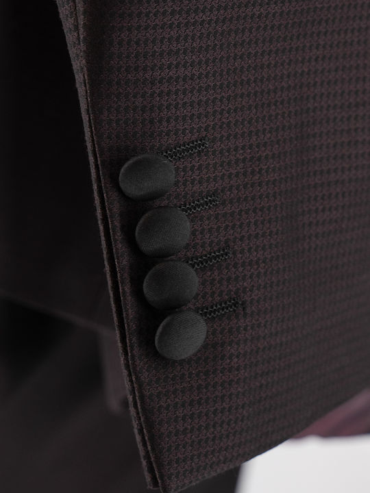 Men's Suit Bordeaux