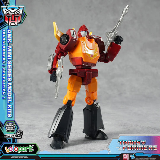 The Transformers Transformers Generation One Amk Mini Series Rodimus Prime Modellbausatz 11cm Figur 11cm