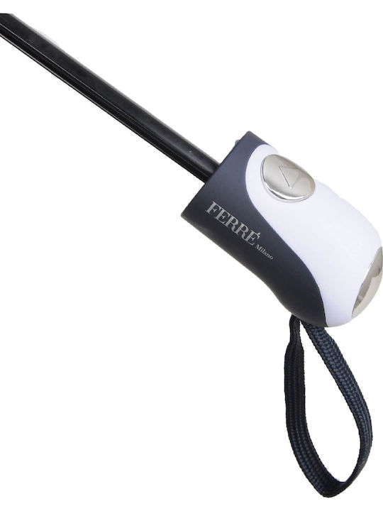 Gianfranco Ferre Automat Umbrelă de ploaie Compact Albastru