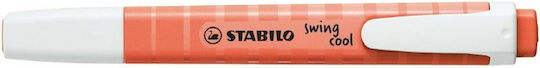 Stabilo Swing Cool Pastel Coral Red Highlighters Pastel Coral 275/140-8