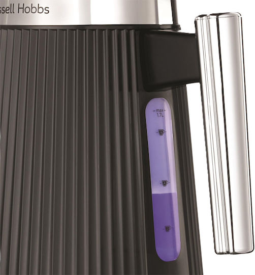 Russell Hobbs Brontë Βραστήρας Ταξιδίου 1.7lt 2400W Μαύρος