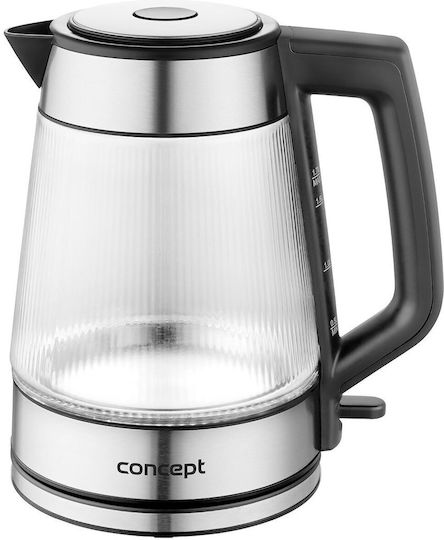 Concept Βραστήρας Ταξιδίου 1.7lt 2200W Γκρι