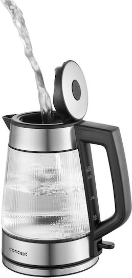 Concept Βραστήρας Ταξιδίου 1.7lt 2200W Γκρι