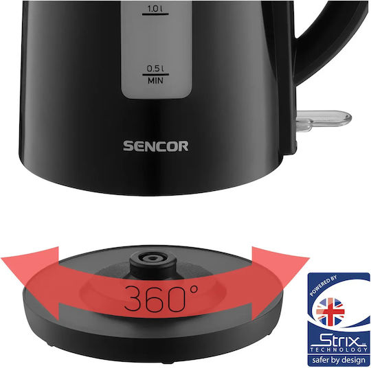Sencor Βραστήρας 1.7lt 2200W Μαύρος