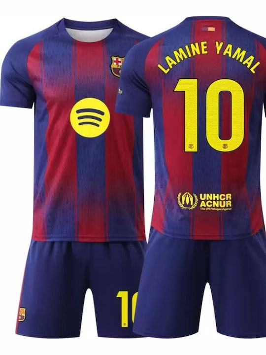 King Παιδικό Σετ Εμφάνισης Ποδοσφαίρου Yamal Barca Home 2026