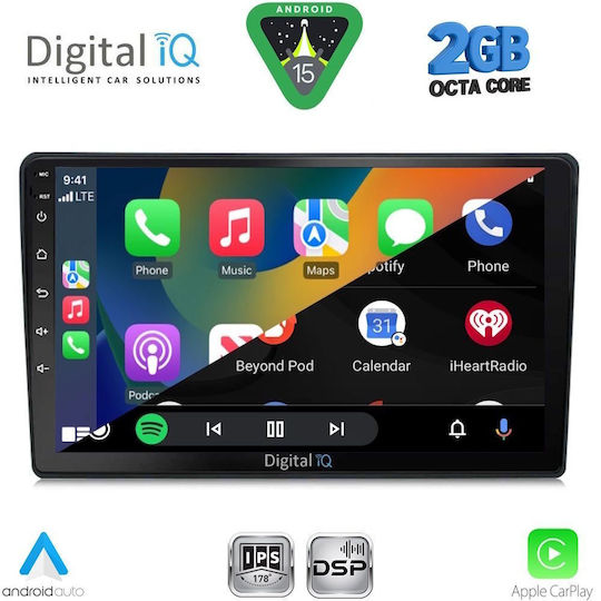 Digital IQ Ηχοσύστημα Αυτοκινήτου για Citroen C4 / DS4 2018 (Bluetooth/USB/WiFi/GPS/Apple-Carplay/Android-Auto) με Οθόνη Αφής 10"