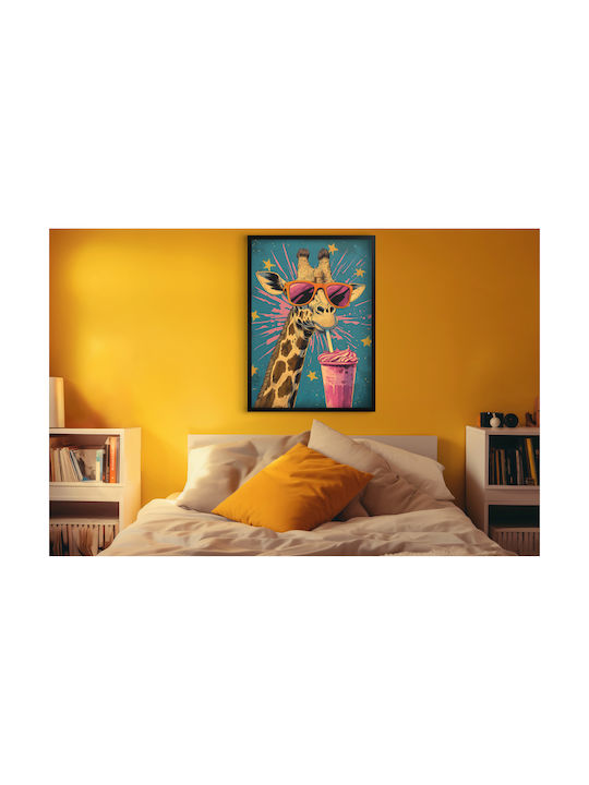Bunte Poster Lustige Bilder Wand Mädchen 70x100