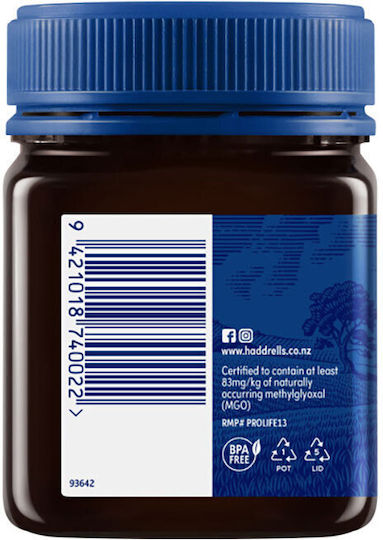 Μελιός Μέλι Manuka 250gr