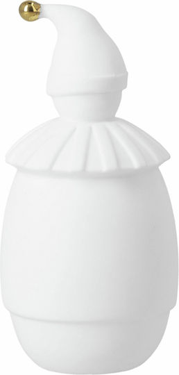 Raeder Christmas Table Decoration Porcelain White L10.5xW5cm.