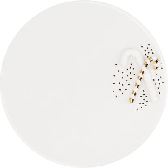 Raeder Christmas Table Decoration Porcelain White D3cm.