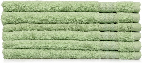 Hobby Home Χεριών 30x50εκ. Green 6τμχ Βάρους 500gr/m²