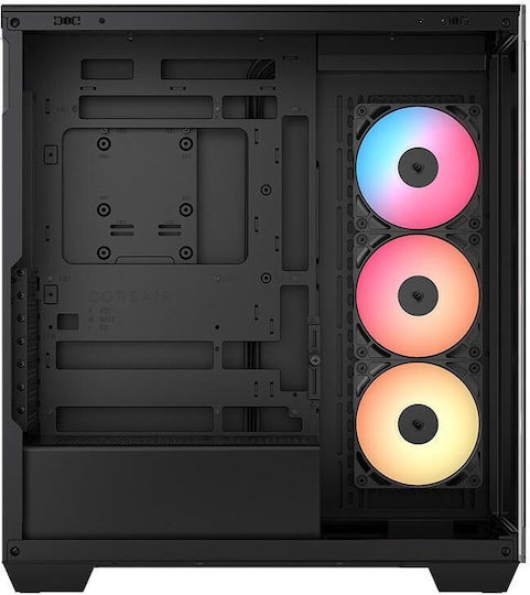 Corsair 3500X RS-R ARGB Gaming Midi Tower Κουτί Υπολογιστή με Πλαϊνό Παράθυρο Μαύρο