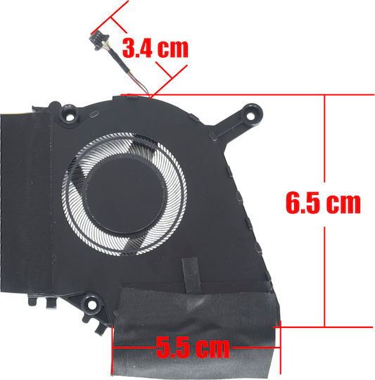 Laptop Fan GPU Cooling Fan Asus Proart Studiobook Pro 16 Oled W7600 W7600h W7600h3a W7600h5a H7600hm Dfsck22d05883b 13nb0tf0m11011 Fngj 13nb0ts0am0111 4pin Code 81568