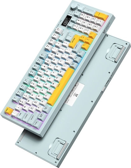 Onikuma G80 Drahtlos Gaming Tastatur mit RGB-Beleuchtung (Englisch US) Mehrfarbig