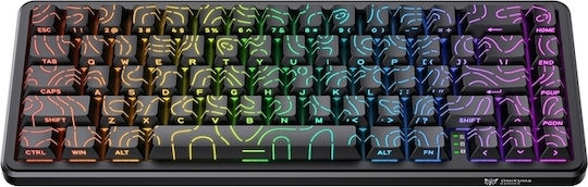 Onikuma G67 Gaming Tastatur mit RGB-Beleuchtung (Englisch US)